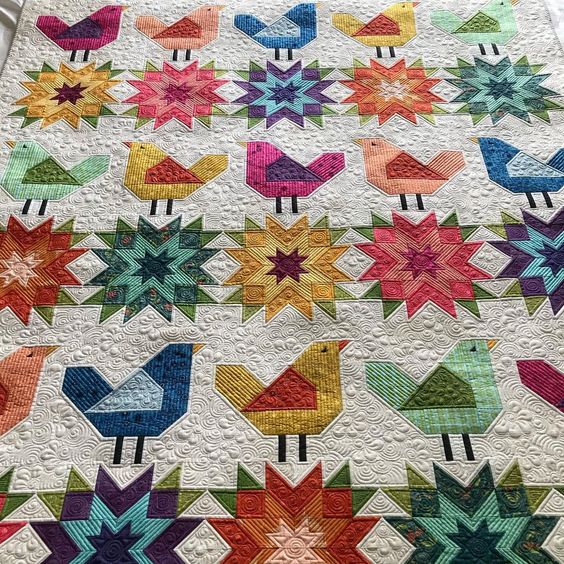 Bird CLA120324045 Quilt Blanket