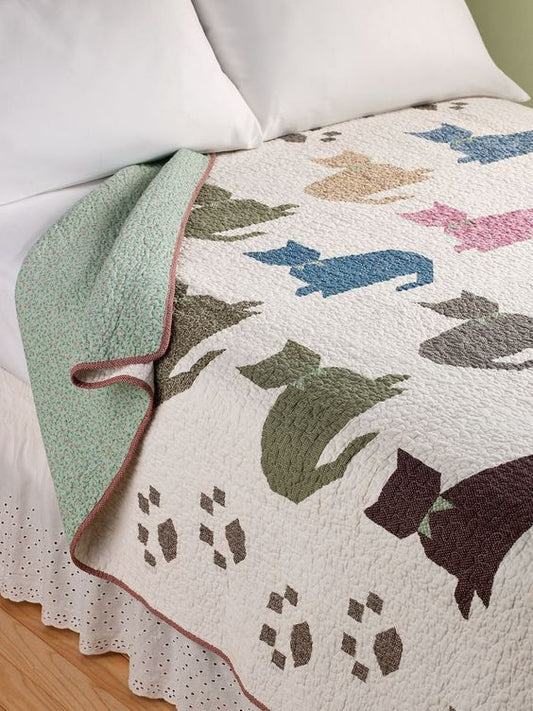 Cats CLA17112312 Quilt Blanket
