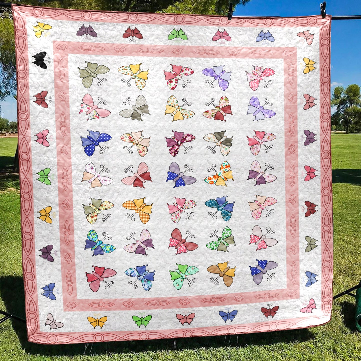 Butterfly CLM190617 Quilt Blanket