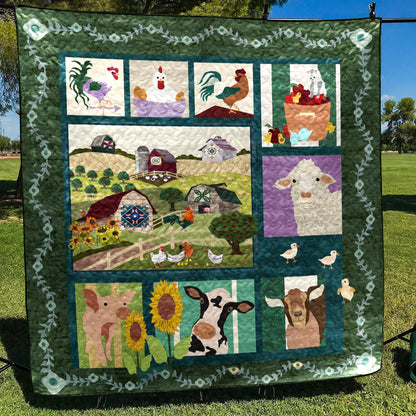 Farm BT270514 Quilt Blanket