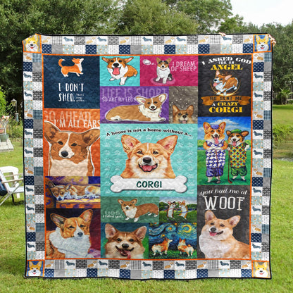 Corgi Lover CLT170615 Quilt Blanket