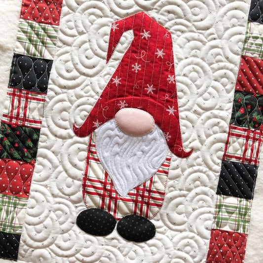 Christmas Gnome CLA21112381 Quilted Placemats