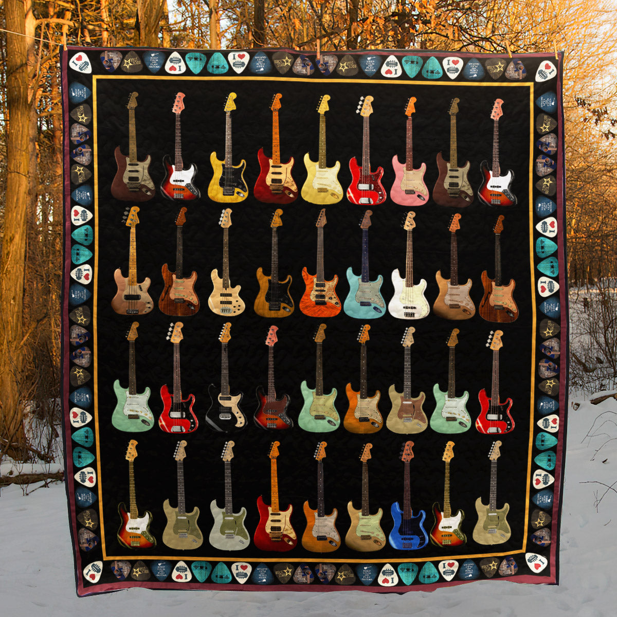 Without Music Life Would B Flat 170509 Quilt Blanket