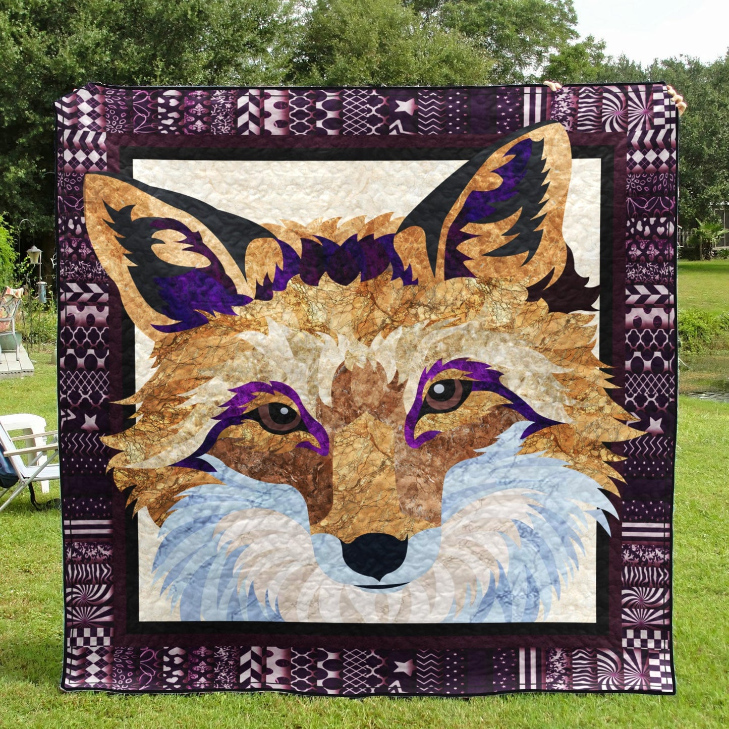 Cat HN130507 Quilt Blanket