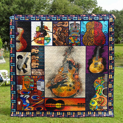 Guitar TL240520 Quilt Blanket