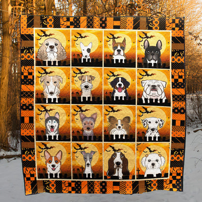 Dog Halloween HM130605 Quilt Blanket