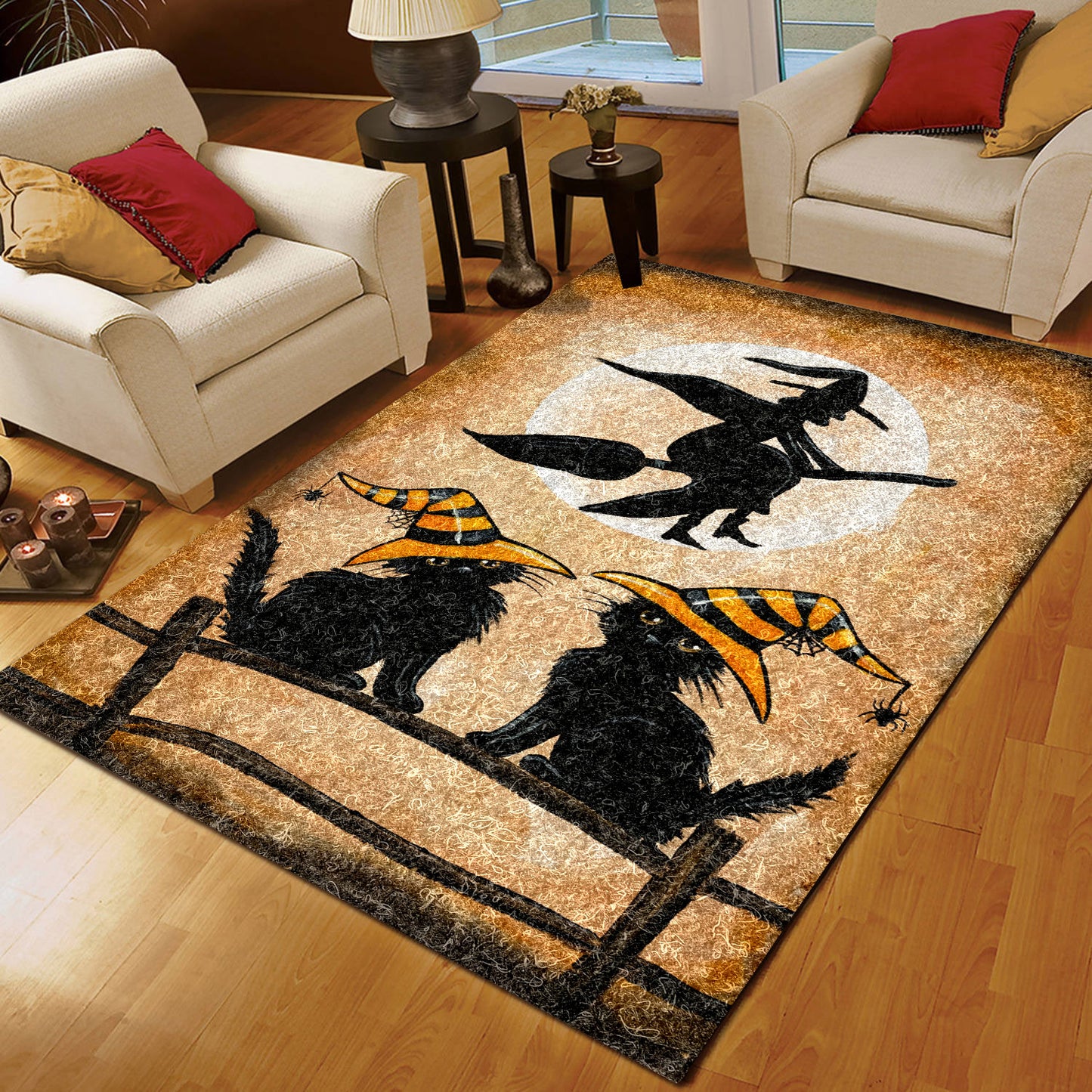 Halloween Cat CG310705M Rug