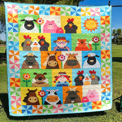 Farm HM140606 Quilt Blanket