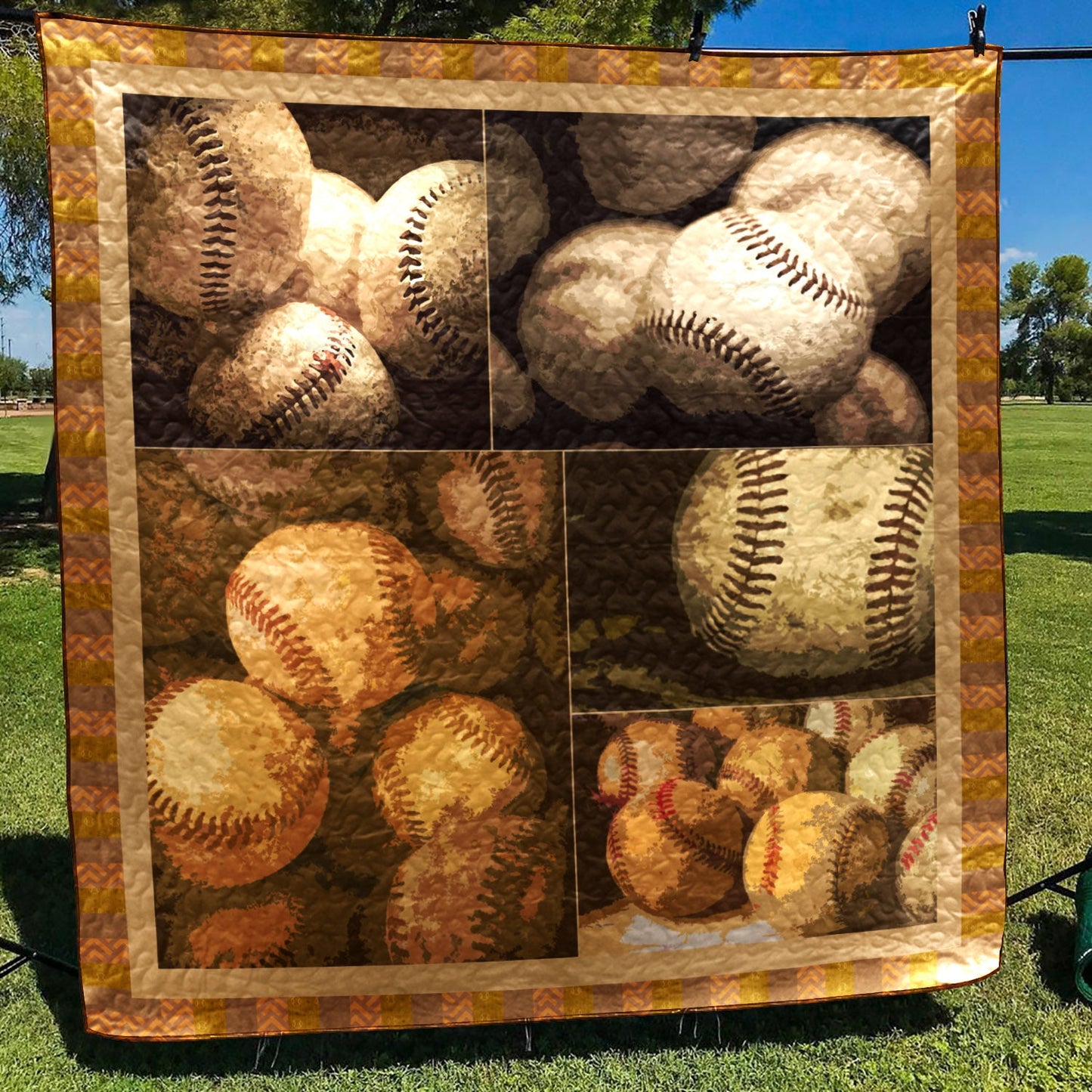 Baseball D8042 Quilt Blanket