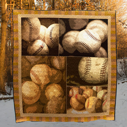 Baseball D8042 Quilt Blanket