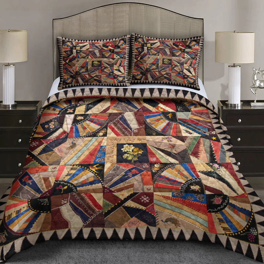 Crazy Quilt Bedding Set MT170601AQBS