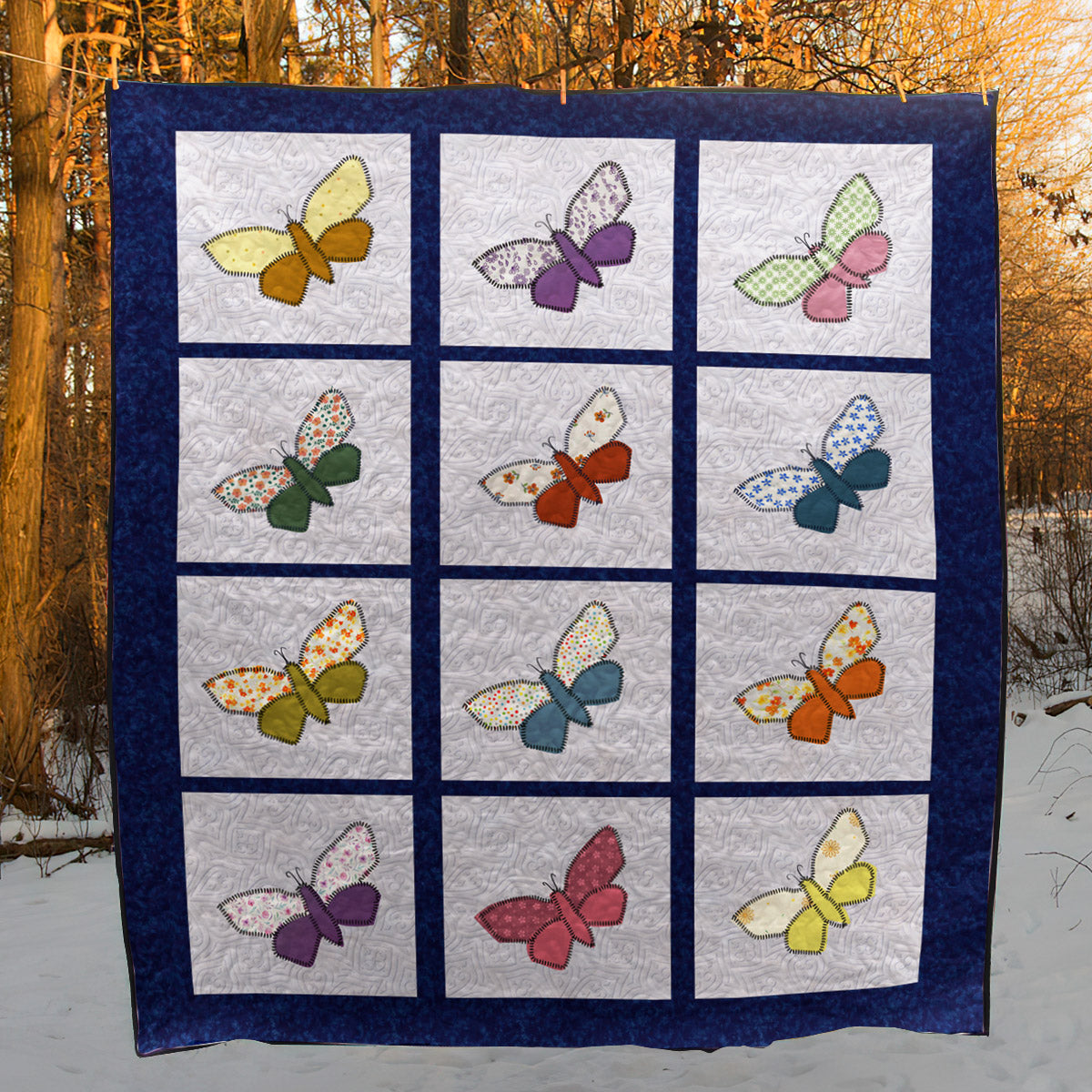 Butterfly CL140607 Quilt Blanket