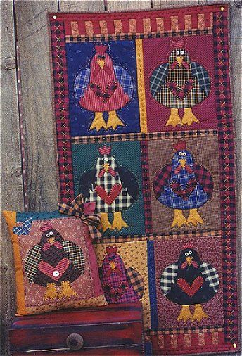 Chicken CLA23122346 Quilted Table Runner