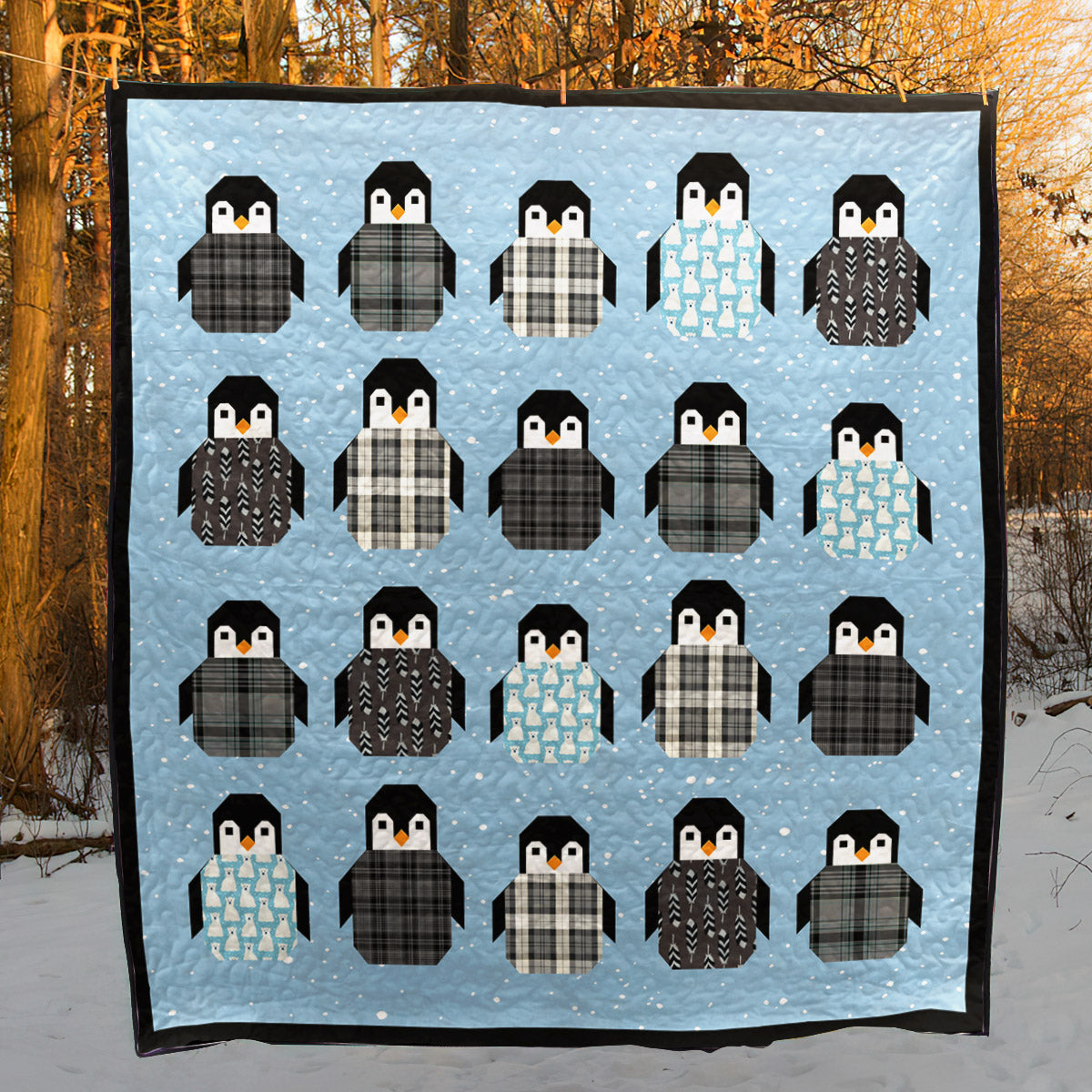 Penguin CG200615 Quilt Blanket