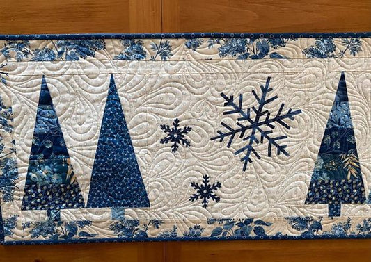 Christmas Tree CLA130324193 Quilted Table Runner