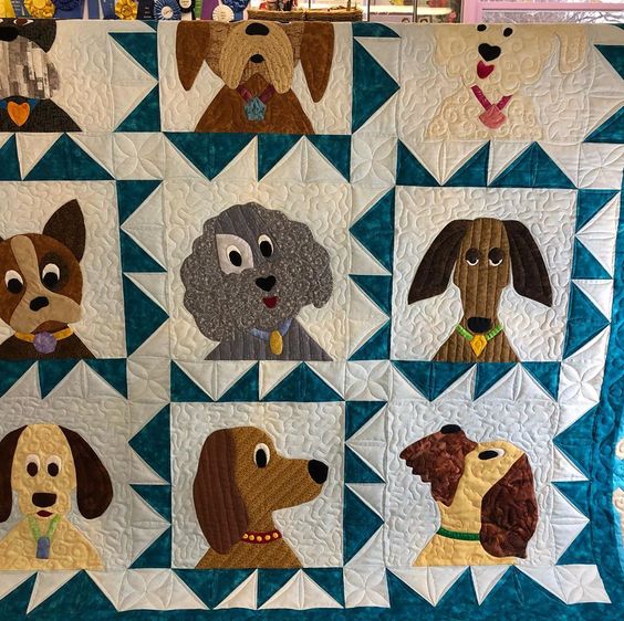 Dogs CLA05012318 Quilt Blanket