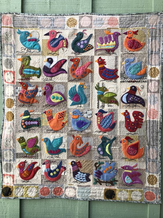 Bird CLA040124018 Quilt Blanket