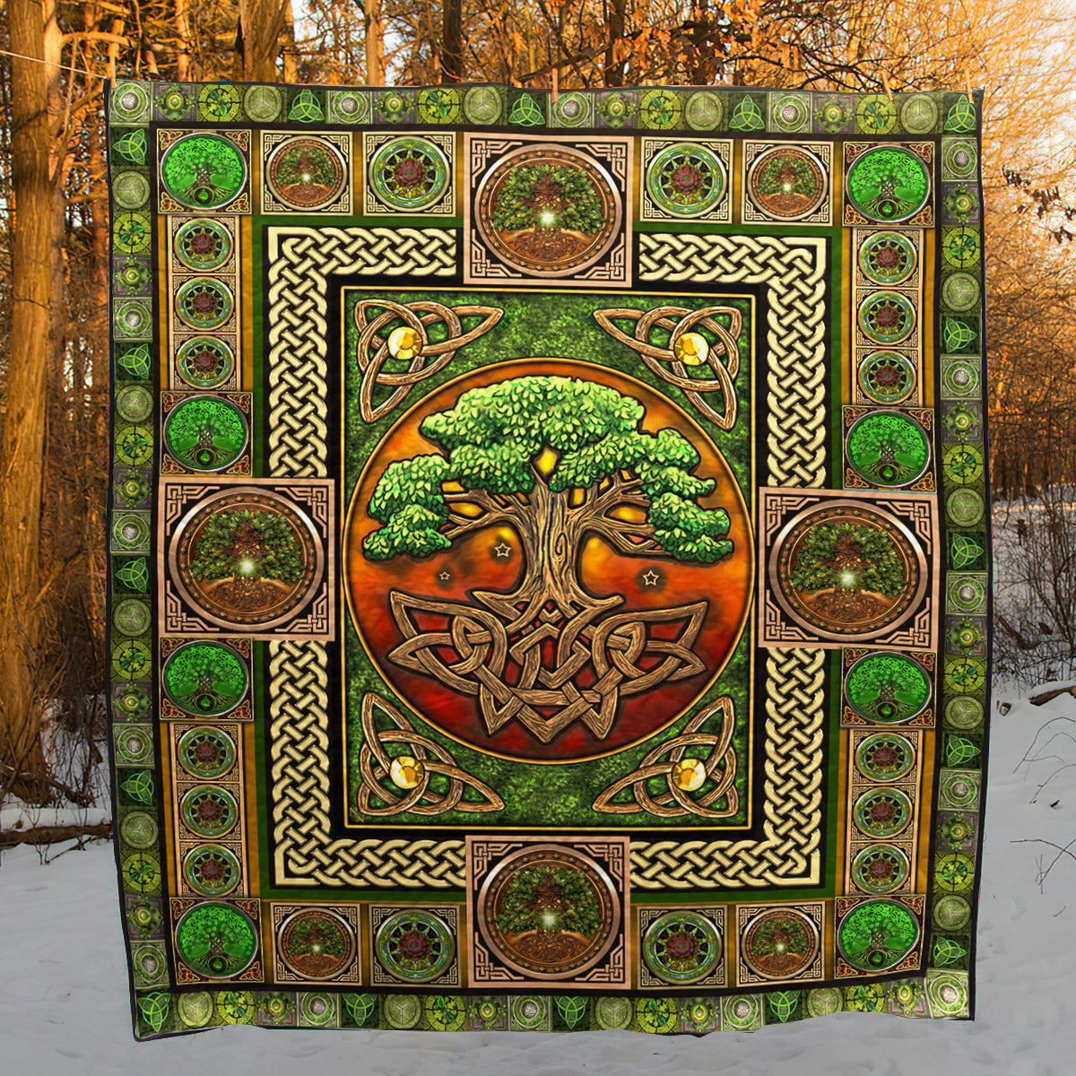 Tree Of Life HM230403 Quilt Blanket