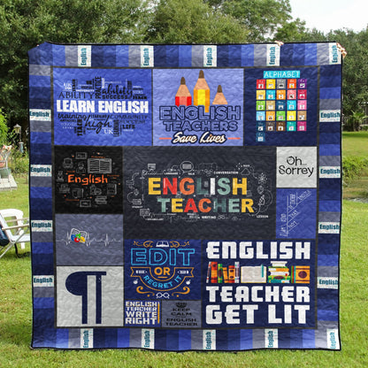 English Teacher TN070615 Quilt Blanket