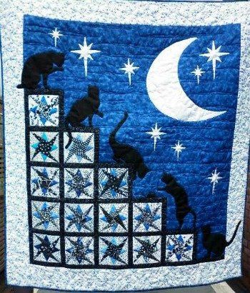 Black Cat CLA04122379 Quilt Blanket