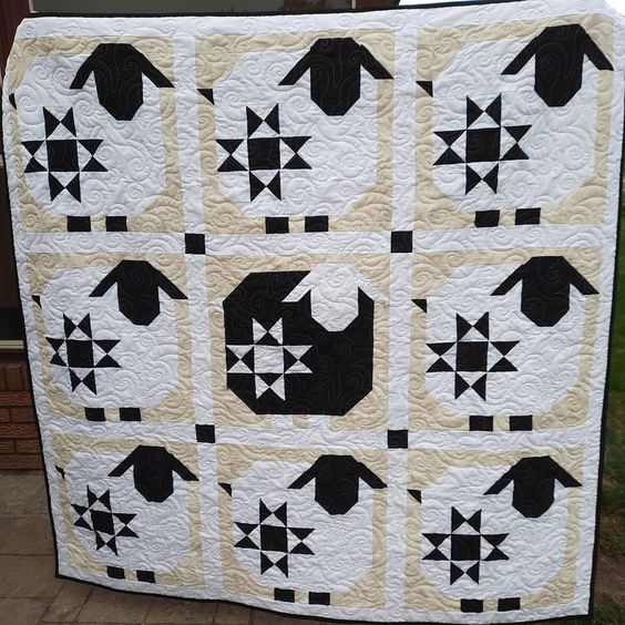 Sheep CLA040124077 Quilt Blanket