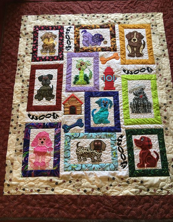 Dogs CLA05012320 Quilt Blanket