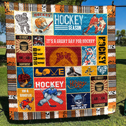 Hockey NX290523 Quilt Blanket