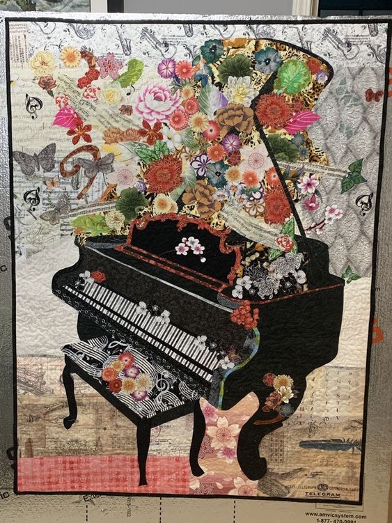 Piano CLA040124098 Quilt Blanket