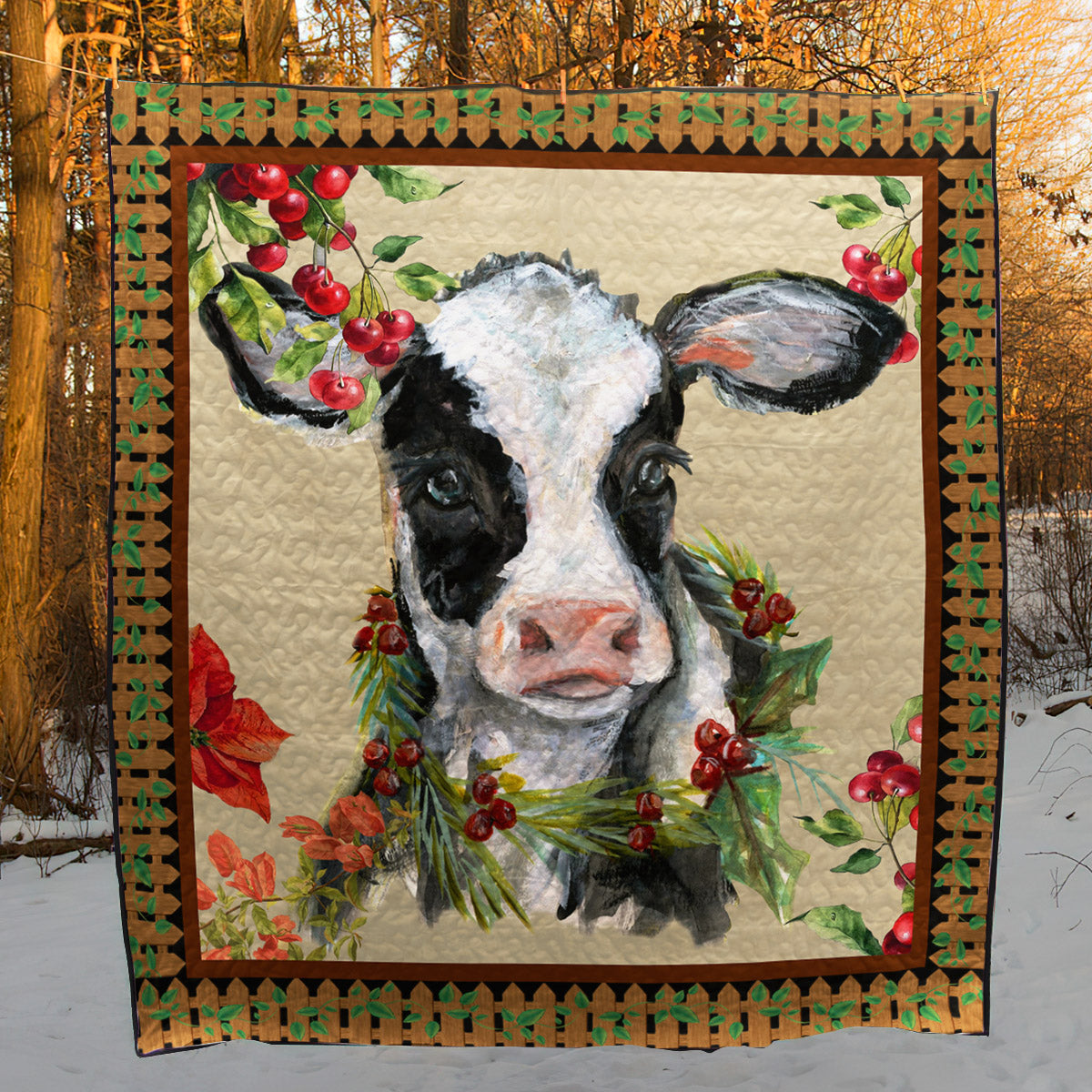 Cow NN210613 Quilt Blanket