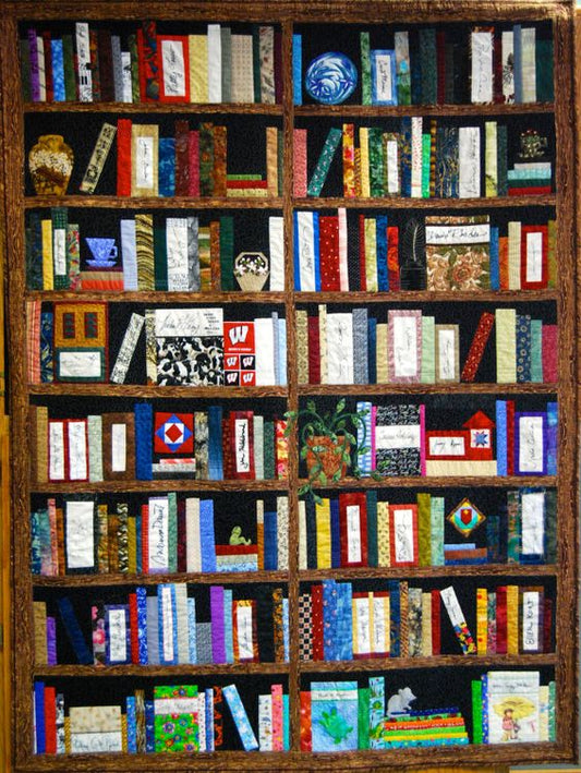 Bookcase CLA120324024 Quilt Blanket