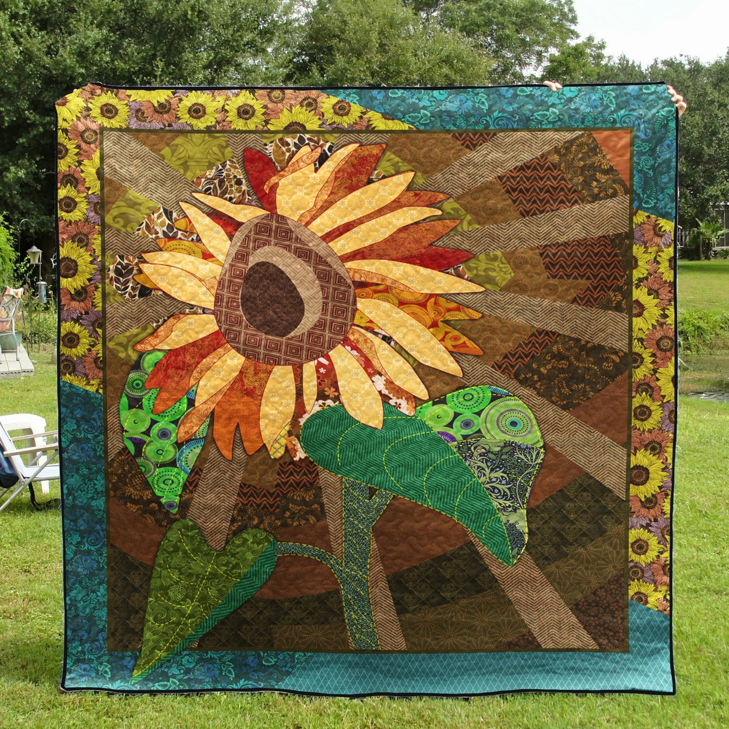Sunflower TL210620 Quilt Blanket
