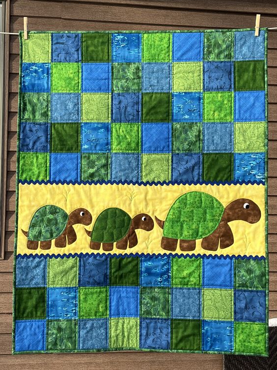 Turtle CLA17112318 Quilt Blanket