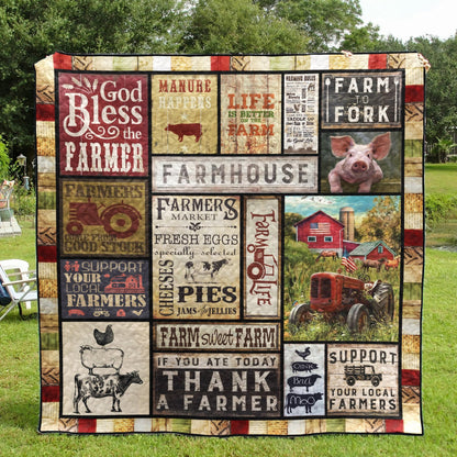 Farmer TN110612 Quilt Blanket