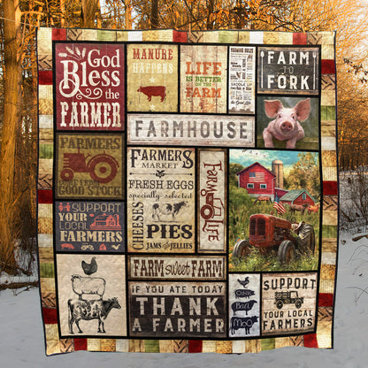 Farmer TN110612 Quilt Blanket