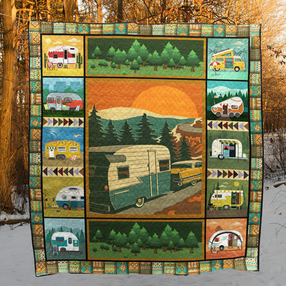 Camping HM210509 Quilt Blanket