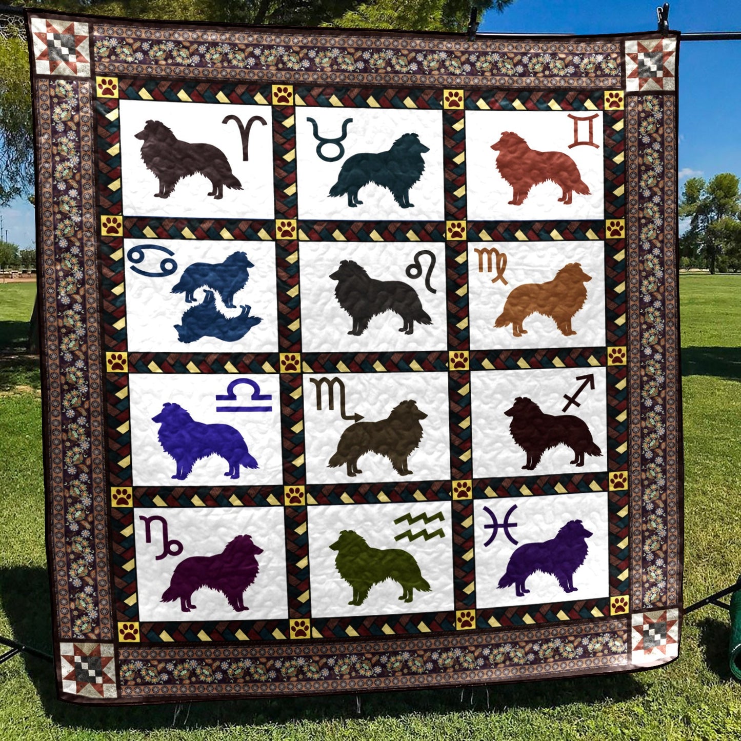 Collie TL050608 Quilt Blanket