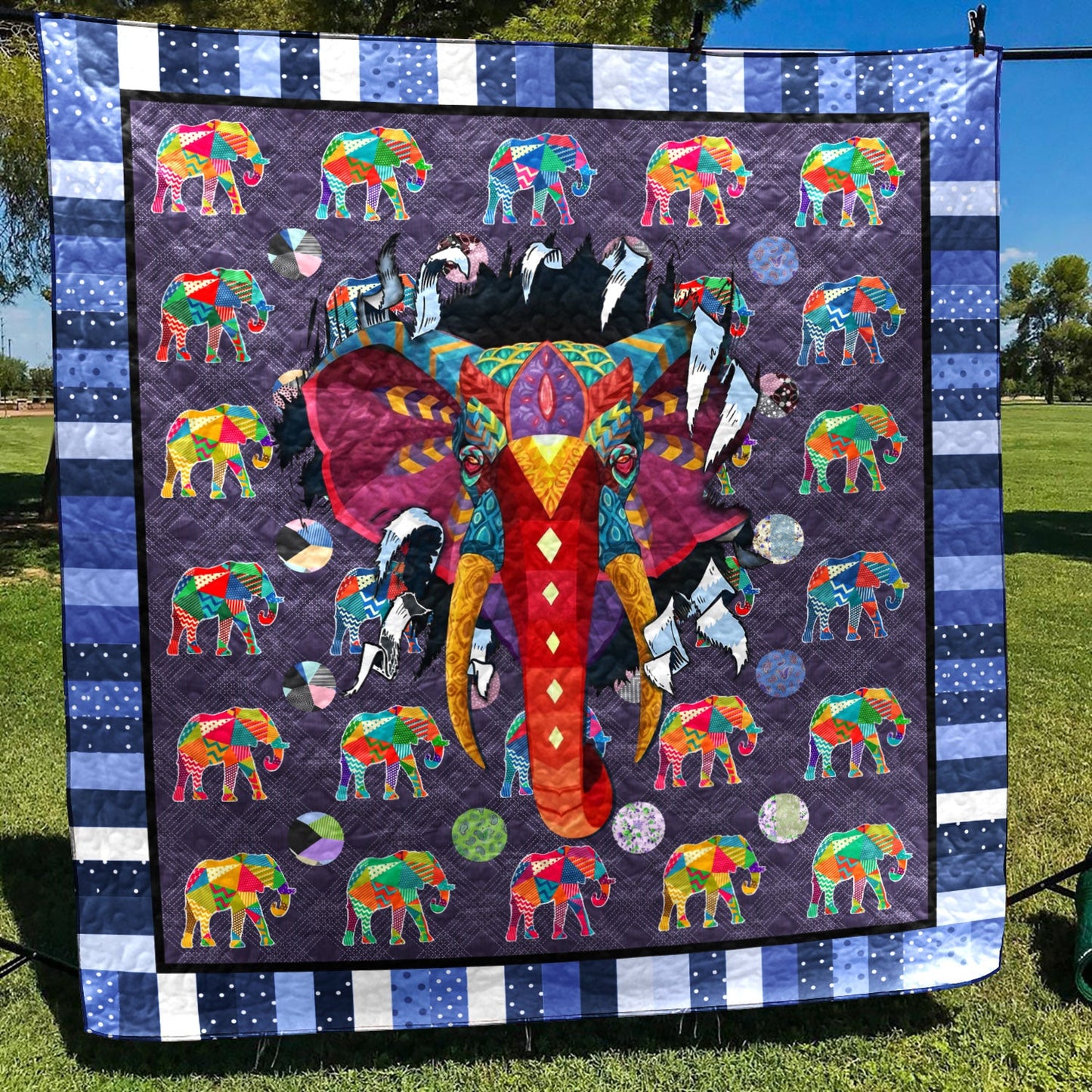 Elephant TL270513 Quilt Blanket