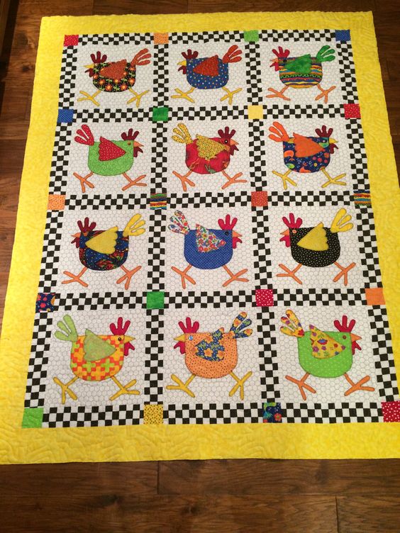 Chicken CLA271223213 Quilt Blanket