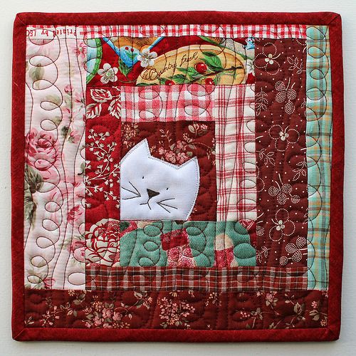 Cat CLA060123097 Quilted Placemats