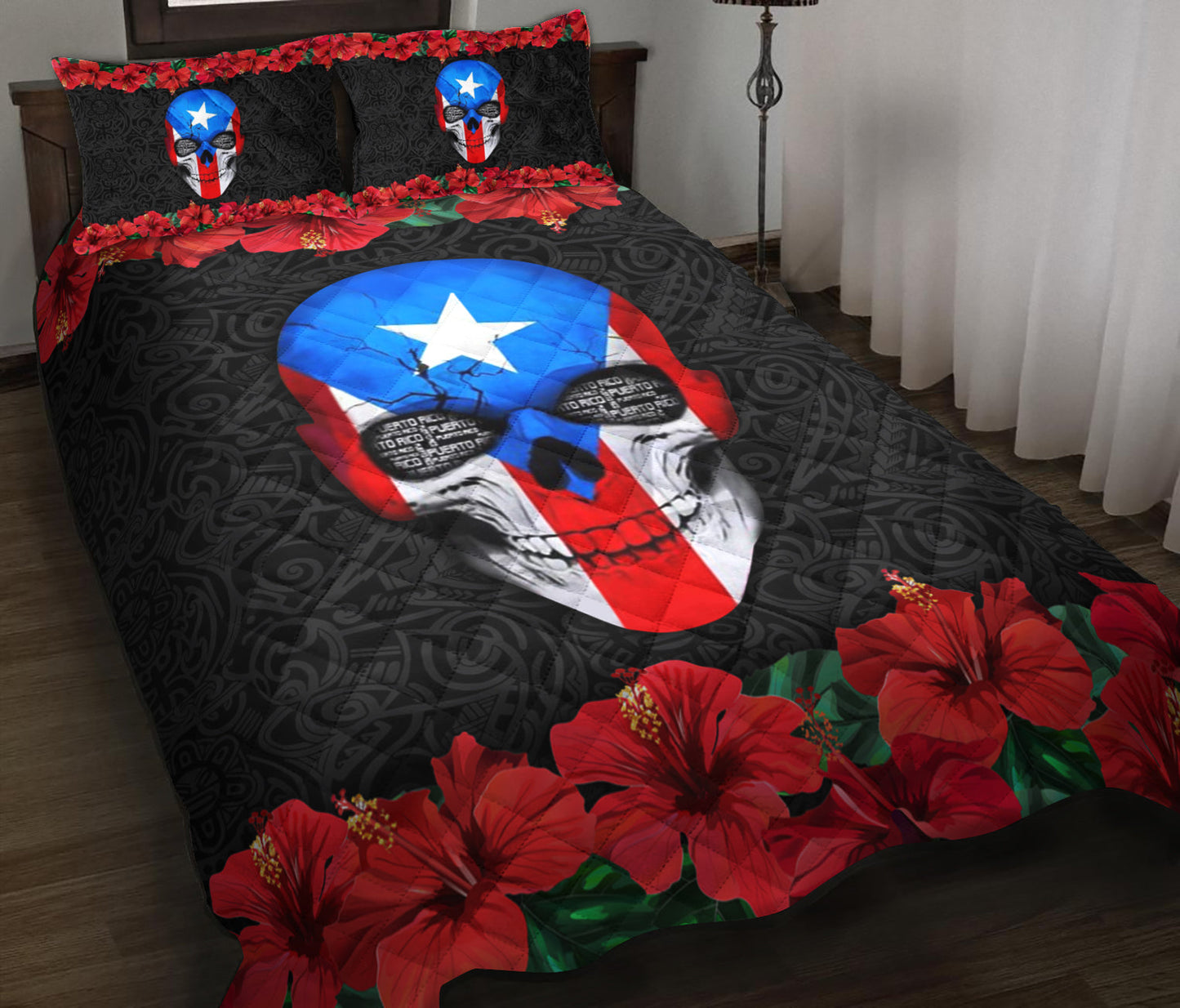 Puerto Rico Quilt Bedding Set HM130901T