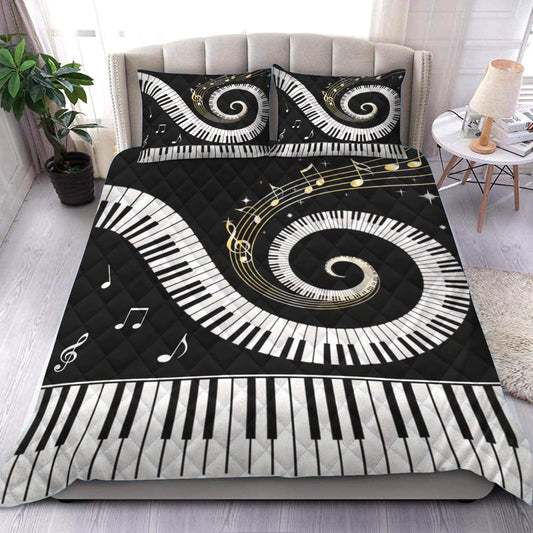 Piano Quilt Bedding Set HM220901T