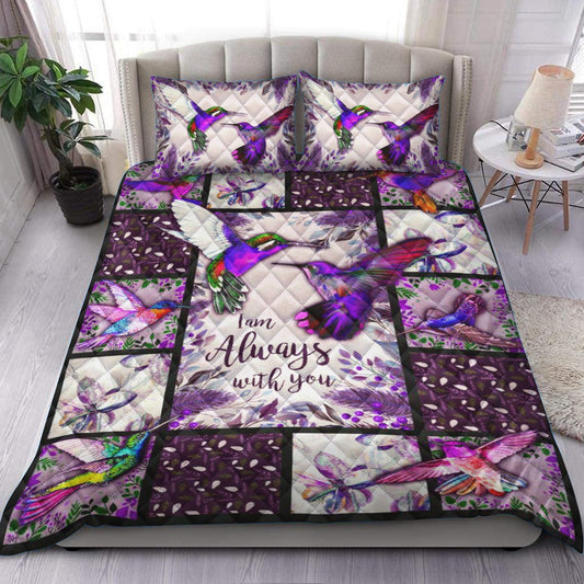 Hummingbird Quilt Bedding Set HM160902T