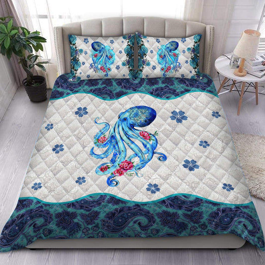 Octopus Quilt Bedding Set HM300903T