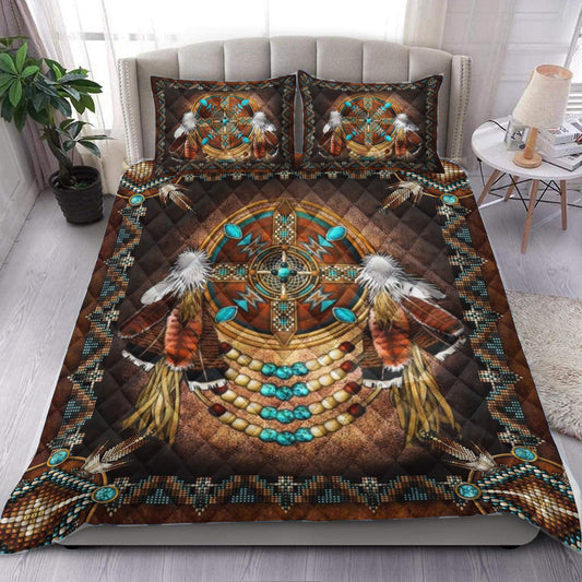 Native American Quilt Bedding Set HM160905T