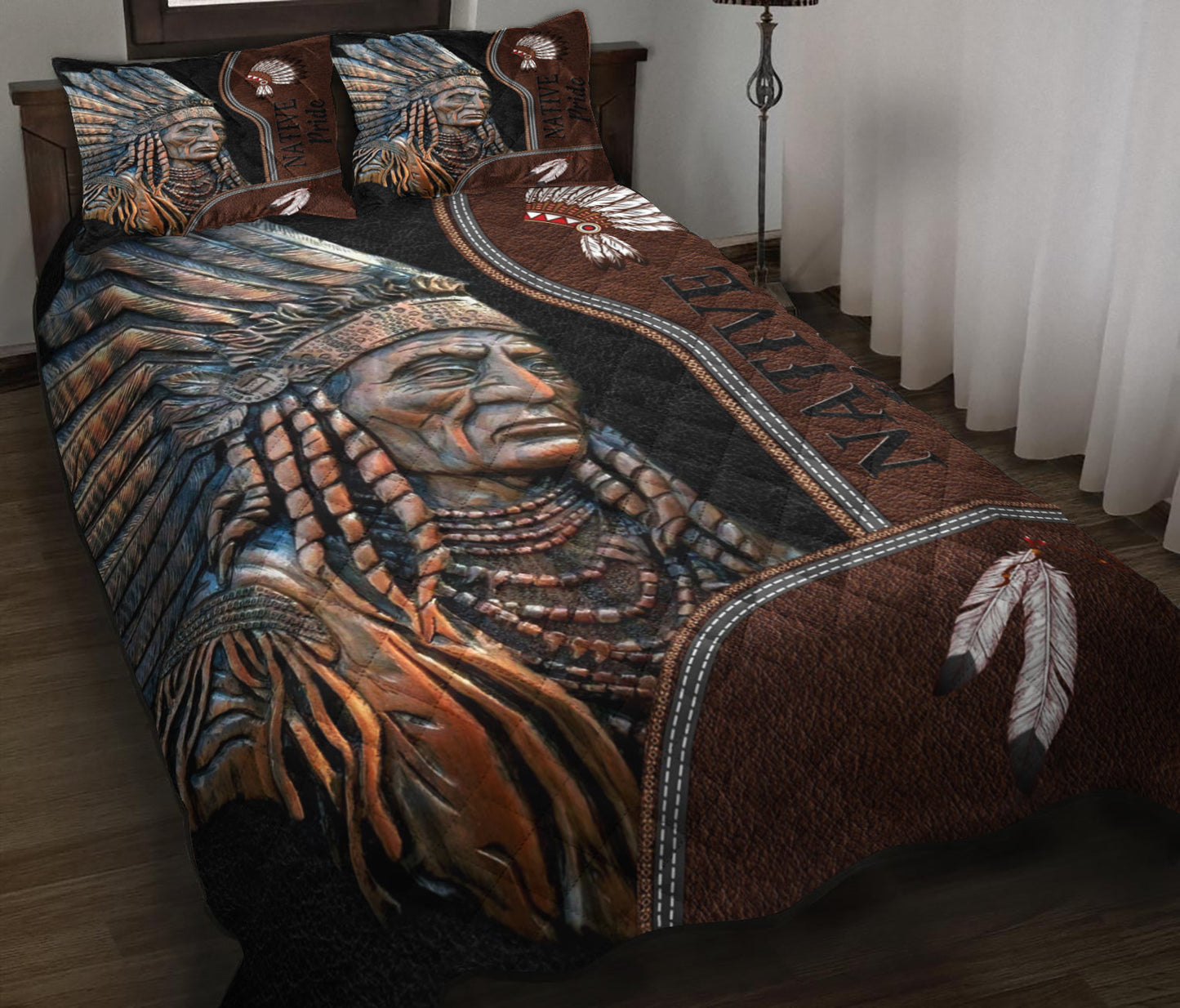 Native Pride Quilt Bedding Set HM140905T