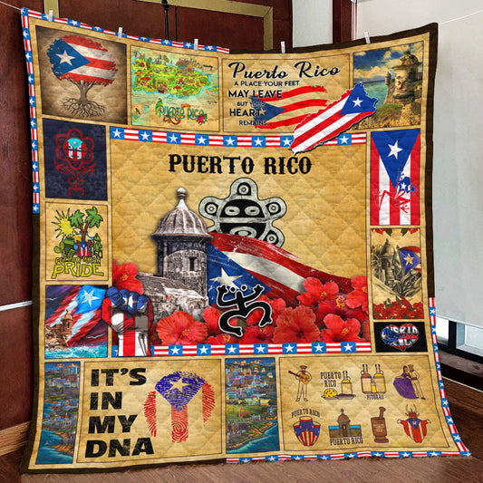 Puerto Rico Quilt Blanket HM211002T