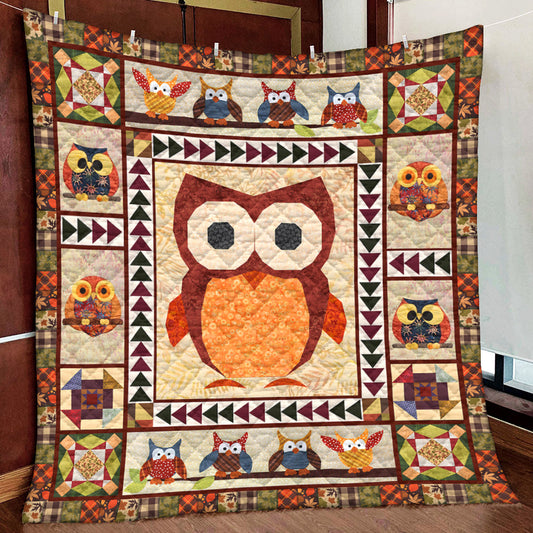 Owl Quilt Blanket HM131004T