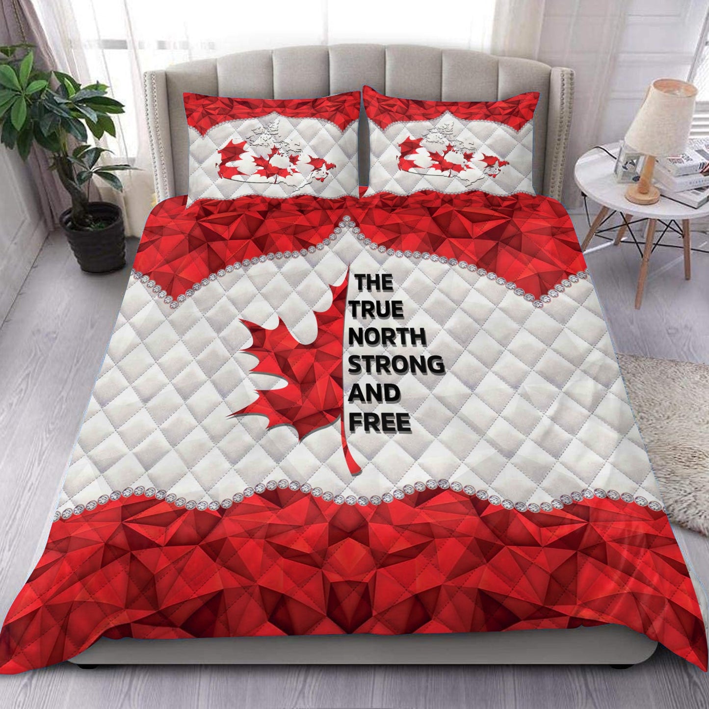 Canada Quilt Bedding Set HN150902T