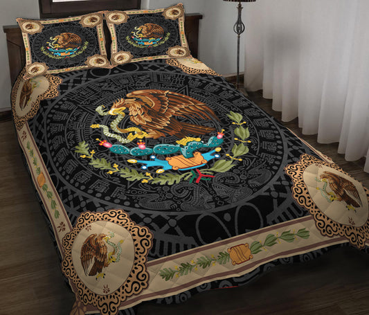 Aztec Mexico Quilt Bedding Set HN100903T