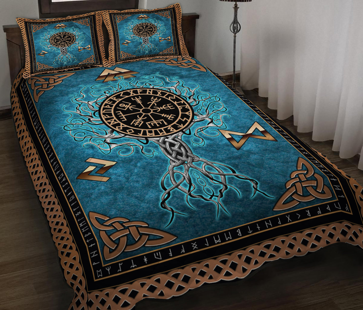 Viking Quilt Bedding Set HN100905T